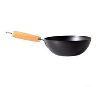 Floweringbeter 20cm Japanese Style Uncoated Small Wok For One Person Induction Cooker(A-20cm)