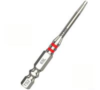 Floweringbeter 65mm 100mm Length Hex Shank Screwdriver Bits For Power Drill Drivers Made Of High Strength Alloy Steel With Magnetic Tips(65mm 1.5-2)