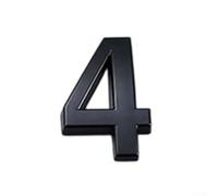Floweringbeter ABS 3D House Number Stickers 7CM Height Self Sticking Construction For Residential Commercial Door Signage And Identification(4)