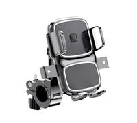 Floweringbeter Adjustable Motorcycle Phone Holder with Stability and Shock Absorption Technology (Handle)