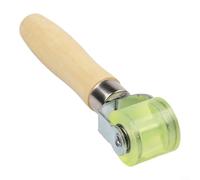 Floweringbeter Alloy Tire Repair Roller Tool With Comfortable Fir Wood Handle For Easy Handling And Efficient Puncture Repair With Smooth Rolling And Secure Seal(Small)