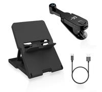 Floweringbeter Auto Clicker With Stand For Gaming And Live Broadcasts - Fast 99 Times/sec Clicking, Customizable 1-198 Gears, Portable Design