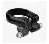Floweringbeter Bicycle Rack Mounting Clamp Aluminum Alloy Seatpost Bracket For 33.5-34.9mm Seat Posts Works With Frames Missing Rack Mounting Holes