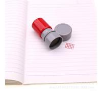 Floweringbeter Clear Portable Rubber Stamp for Ukulele Guitar Chords, Beginner's Choice (Red)