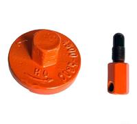 Floweringbeter Clutch Puller Tool For Chainsaws Specifically Engineered For 45 52 58 2500 3800 4100 H365 372 YD65 Model Disassembly(A)