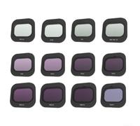 Floweringbeter Complete 12 Piece Optical Glass Filter Kit For DJI Mini5 Pro Includes ND8 ND16 ND32 ND64 UV CPL Star Black Mist Night Filters To Enhance Photography And Videography