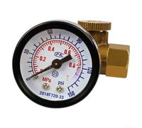 Floweringbeter Copper Air Pressure Regulator With Dual-Unit MPa PSI Gauge And 1/4 Inch NPT Threads For Stable System Operation