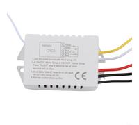Floweringbeter Digital Wireless RF Remote Control Switch 220V For Lamp Light With 1/2/3 Independent Output Channels For Flexible Lighting Management(2 Way)