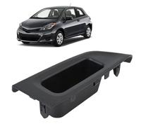 Floweringbeter Door Handle Grab Bar Bezel Trim Rear Left Side Compatible with for Toyota for Yaris 2012 2014 Model Number 7427252230 Replacement Part