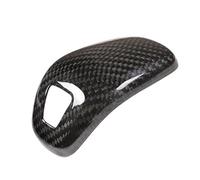 Floweringbeter for Panamera Interior Upgrade Real Carbon Fiber Gear Shift Knob Console Head Cover from Years '17 '21