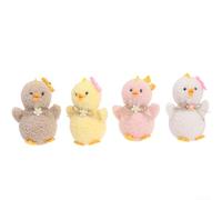Floweringbeter Fun Chick Themed Hanging Ornaments In Plush For Easter Party For Table And Room Use With Festive Spring Celebration Appeal