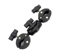 Floweringbeter Heavy Duty Super Clamp Mount for Cameras Reliable Attachment for Light Stands and Photo Equipment (Short)