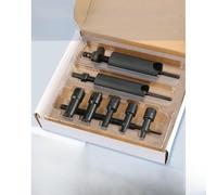 Floweringbeter Internal Bearing Puller Kit 9-23 Mm, 12-Pc, Hex Nut, Black | Wheel Bearing Removal Tool,Motorcycle Wheel Bearing Puller,12 Piece Bearing Puller Set,9 23Mm Bearing Tool,