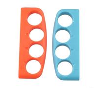 Floweringbeter Magnetic Boxing Handle Grips For Switch 2 With Comfortable Ergonomic Design For Improved Game Stability(Orange Blue)