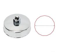 Floweringbeter Oil Filter Wrench 60-102mm Adjustable Steel(89-88mm/15P)