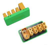 Floweringbeter PCB-Based For XT90 To 4-Way For XT60 Power Distribution Board For RC Aircraft Electric Systems And Assemblies(without case)