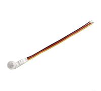Floweringbeter PIR Infrared Motion Detection Module For Strip Lighting DC Voltage Support From 3V To 24V 3A Current Rating 120 Degree Sensing Coverage 8 Meter Range(Probe bend)