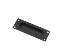 Floweringbeter Practical Stainless Steel Door Pulls Designed to Enhance The Functionality of Your for Inset Sliding Pocket Doors (Black)
