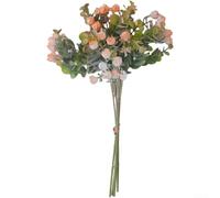 Floweringbeter Round Berries Artificial Flowers Reflecting European Decor Trends For Wedding Photo Shoots Living Room Vignettes And Entryway Styling(Sunset)