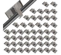 Floweringbeter Simplify Your Holiday Decorating with This Set of 50 Reliable Metal Wire Clips for All Your Lighting Needs (L)