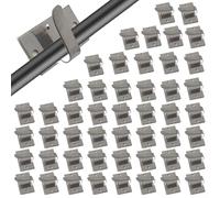 Floweringbeter Simplify Your Holiday Decorating with This Set of 50 Reliable Metal Wire Clips for All Your Lighting Needs (S)