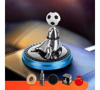 Floweringbeter Sleek And Modern Car Aroma Diffuser Featuring A Fun Solar Powered Sea Lion Decoration For The Center Console(Blue)