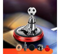 Floweringbeter Sleek And Modern Car Aroma Diffuser Featuring A Fun Solar Powered Sea Lion Decoration For The Center Console(Red)