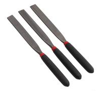 Floweringbeter Small Steel Files for Detailed Work on For Stone, Glass, and Metals 3 Styles Available (Flat File)