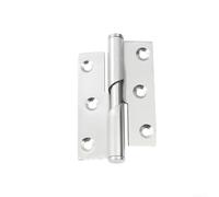 Floweringbeter Stainless Steel Rising Lift Off Hinges for Interior and for Bathroom Doors Easy Installation (3 inch Right)