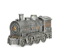 Floweringbeter Train Diffuser Dramatic Aroma Experience Retro Steam Engine Essential Oil Dispenser Enjoy Spa Like Relaxation Right At Home Train Diffusers For Essential Oils(Silver)