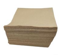 Floweringbeter Wood Pulp Square Coffee Filter Paper 30x30cm For Drip Filter Brewers Moka Stovetop Pots And Pour Over Coffee Devices 40 Units(Brown)