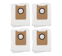 FloweringbeterReplacement Dust Bags for eufy 3-in-1 E20 Robot Vacuum Cleaner, Non-Woven Fabric Vacuum Cleaner Accessories, High Capacity Disposable Collection Bags (4 Pack)