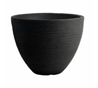 Flowerpot " Grooves " Planter ø40cm H31cm from Plastic Planter