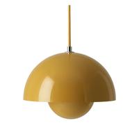 Flowerpot VP1 Pendant Light, Verner Panton, 1968 Mustard one size