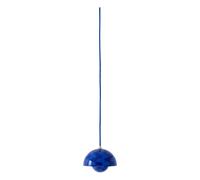 Flowerpot VP10 Pattern hanging lamp, Verner Panton Cobalt one size