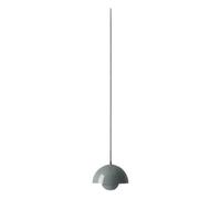 Flowerpot VP10 suspension lamp, Verner Panton Grey blue one size