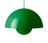 Flowerpot VP2 Pendant Signal Green