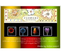 FLOWERS 1987 PRESENTATION PACK NUMBER 178 - Royal Mail Mint Commemorative Collector Stamps *** Gift-wrapped FREE! ***