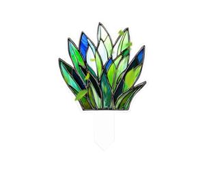 Flowers And Animals Series 2D Acrylic Decorative Plug Props for Outdoor Pots and Garden Beds (A, 7X10X1cm)