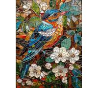 Flowers And Birds Jigsaw Puzzle 4000 Piece, Puzzles for Adults 4000, The Impossible Challenge, Jigsaw Puzzle Games Classic Educational, Wooden Puzzles, for Home Wall Decoration Gift FNKL1-513
