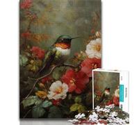 Flowers And Birds Puzzles for Teenagers 1000 Pieces,Decompressing Intellectual Educational Toy Birthday Present,Gifts,Wall Art 50x75cm