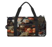 Flowers And Fruits Gym Bag Duffle Bag Travel Bag