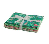 Flowers & Birds Themed Pack Of 5 Cotton Fat Quarters - Sewing Online Fa240