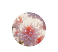 Flowers blooming in the sunshine 4 Pcs Car Air Freshener Cards, Hanging Disposable Card Fresheners for Vehicles, Lavender Scented