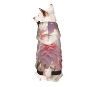 Flowers Blooming in The Sunshine Dog Hoodie – Soft & Breathable Polyester Pet Clothes for Small, Medium, and Large Dogs