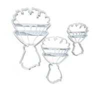 Flowers Bouquet Bunch of Shape Cookie Cutter Dough Biscuit Pastry Fondant Sharp Stencil Valentine's Day Wedding Spring Floral (Large)