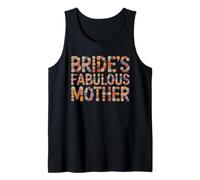 Flowers Bride's Fabulous Mother I Do Crew Team Bridal Tank Top