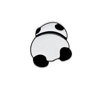 Flowers Brooch Pin Wedding Chinese Wind Panda Brooch Cute Pin Japanese Metal Badge Cartoon Badge Trendy Personality Accessories Animal (D, One Size)