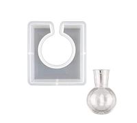 Flowers Bud Vase Silicone Resin Mold for Plant Propagation Station Epoxy Resin Casting for Hydroponic Plant Home Bud Vase Silicone