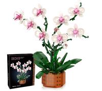 Flowers Building Blocks Set, Creative Building Project for Adults, Plant Building Set Home Decoration, Creative DIY for Girlfriends/Mom Christmas Birthday Valentine's Day Gifts (729pcs)